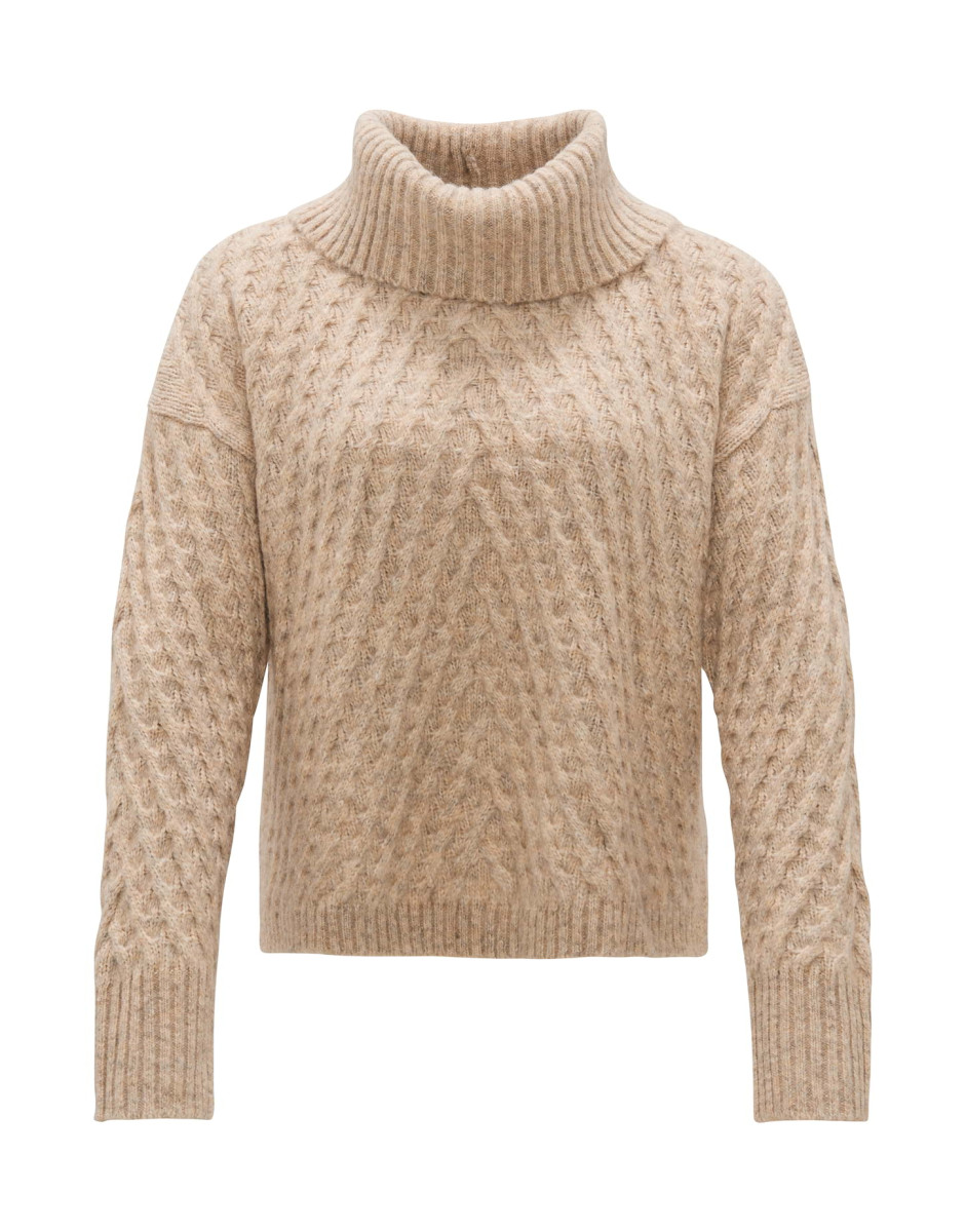 Damen Grobstrickpullover Plinea