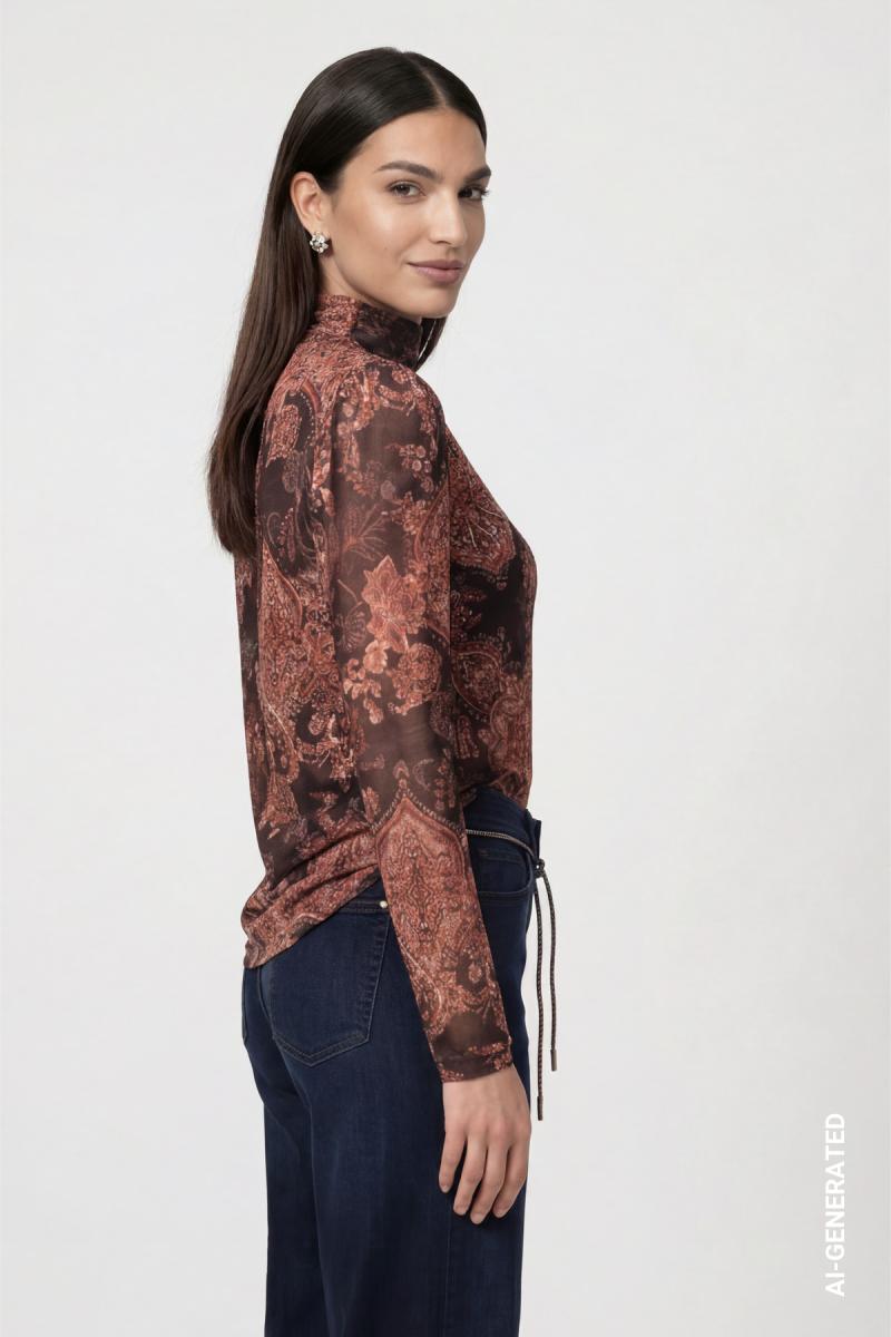 Damen Langarmshirt