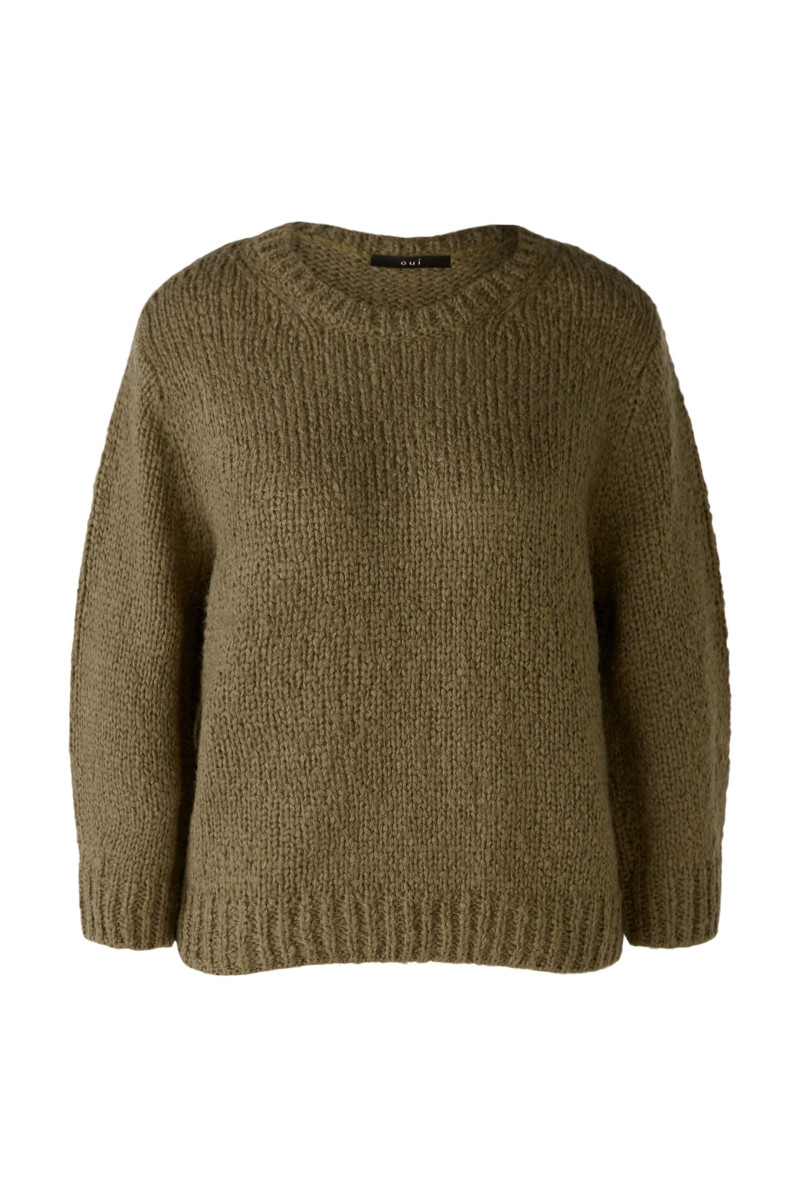 Damen Pullover mit Wolle und Mohair