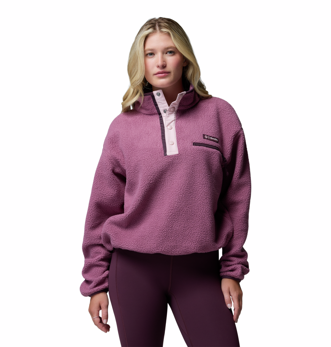 Damen Half-Snap-Fleece Helvetia II
