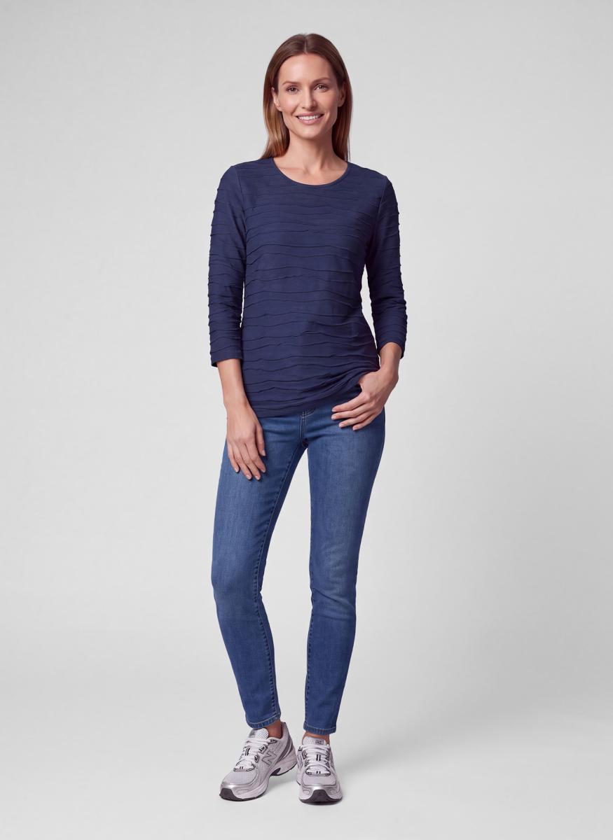 Damen Langarmshirt Cafe Paris