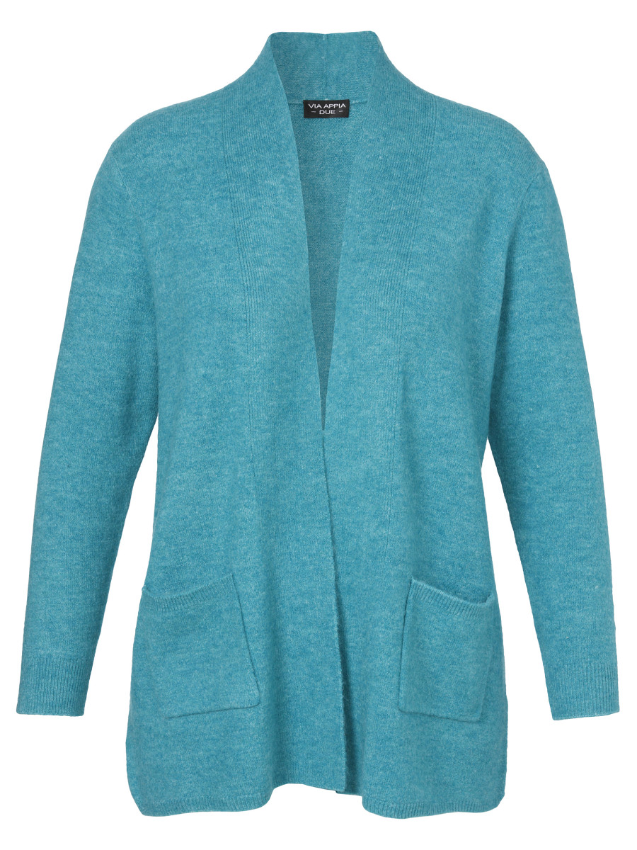 Curvy Strickjacke