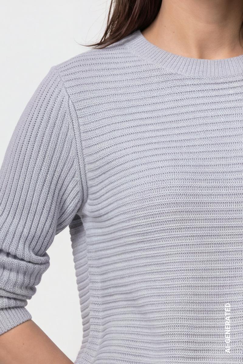 Damen Strickpullover Basic