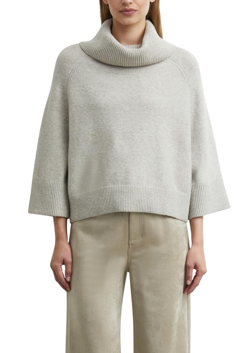 Damen Poncho-Pullover