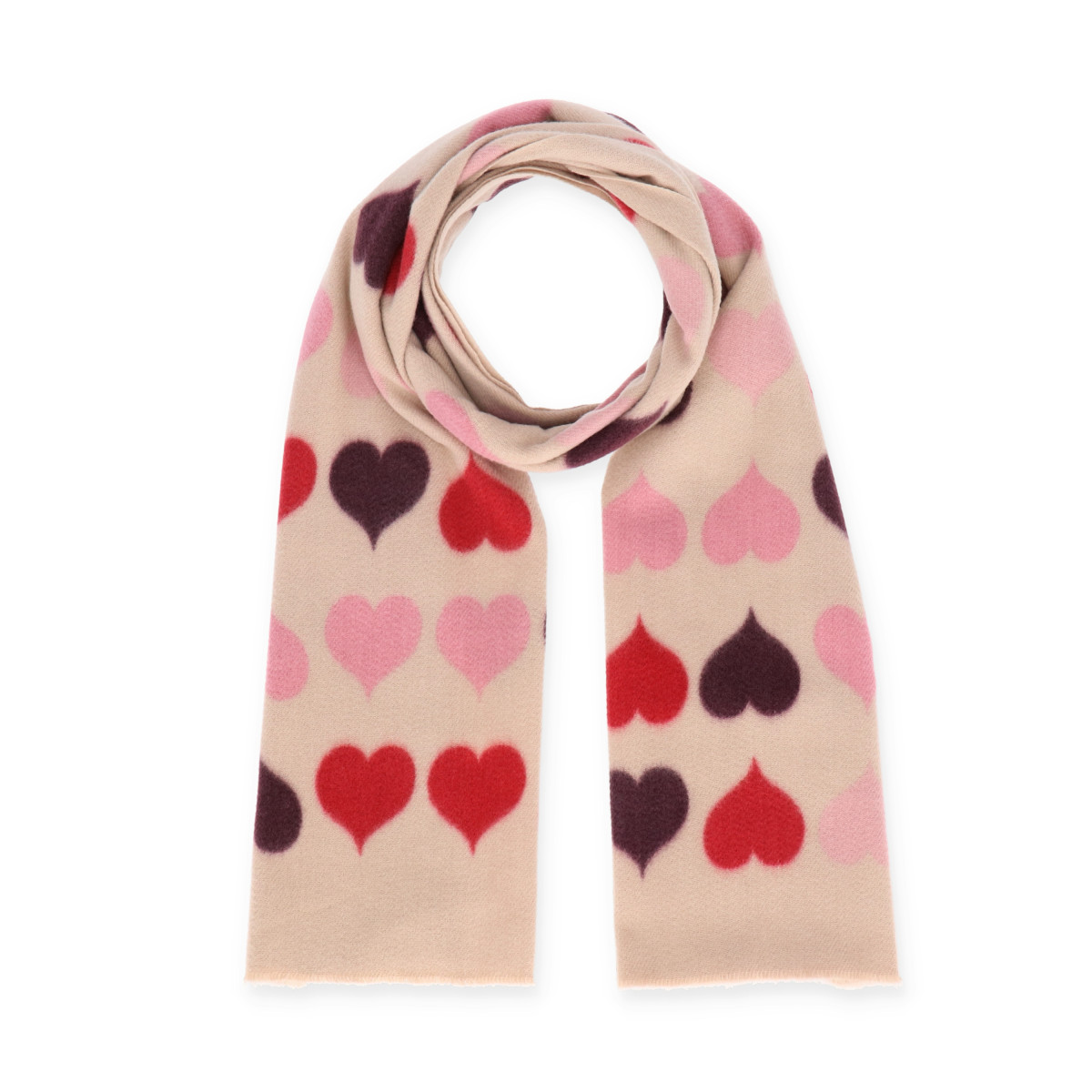 Damen Schal Hearts