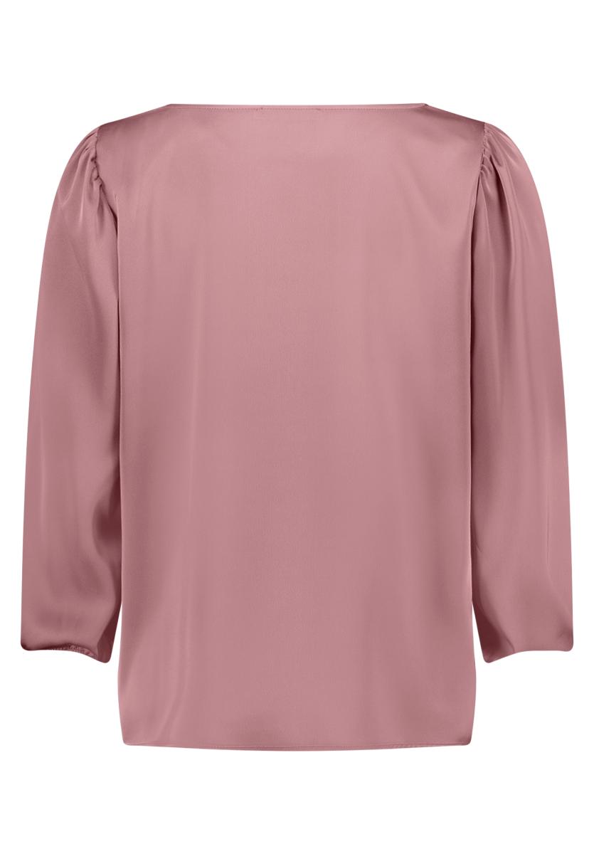 Satin-Bluse