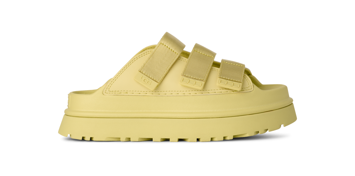 Damen Sandale GoldenGlow Slide