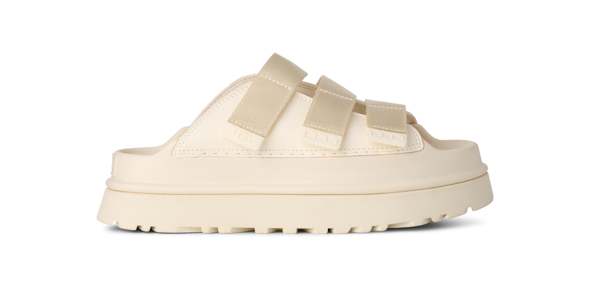Damen Sandale GoldenGlow Slide