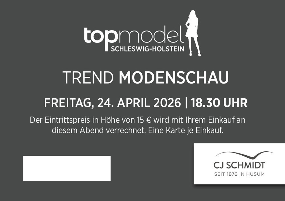 Eintrittskarte Modenschau