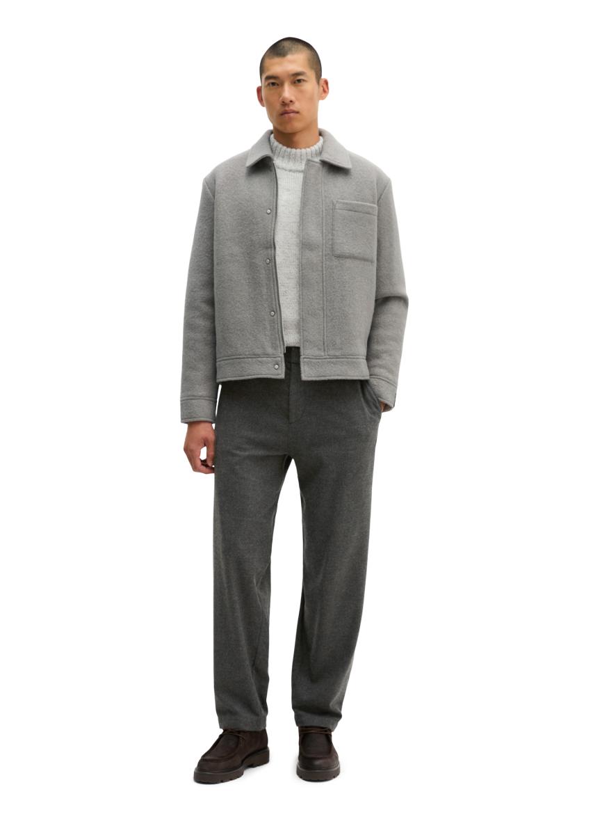 Herren Wollblouson