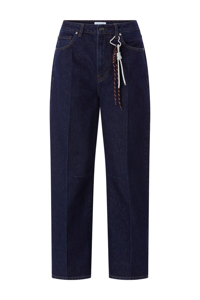 Damen Jeans Rinsed Barrel