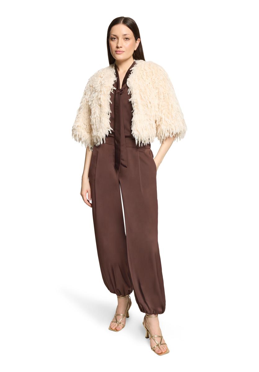 Damen Kunstfell-Jacke