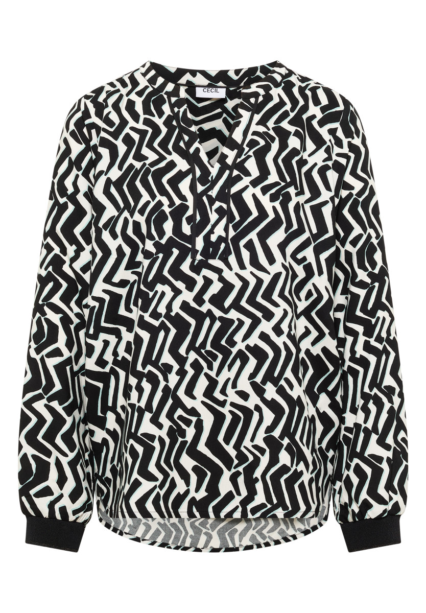 Print-Bluse