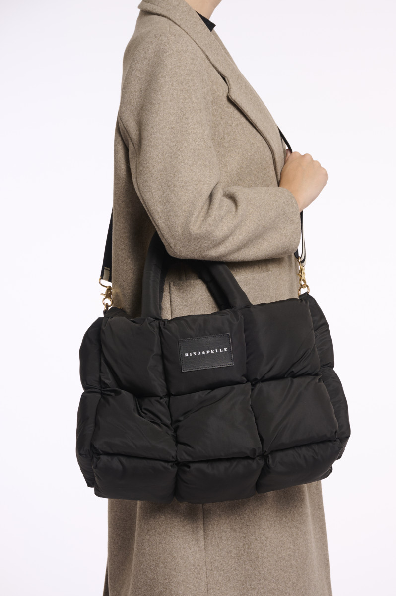 Gepolsterte Handtasche