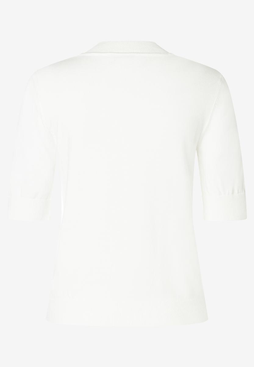 Damen Rollkragen-Pullover Mit Kurzen Ärmeln