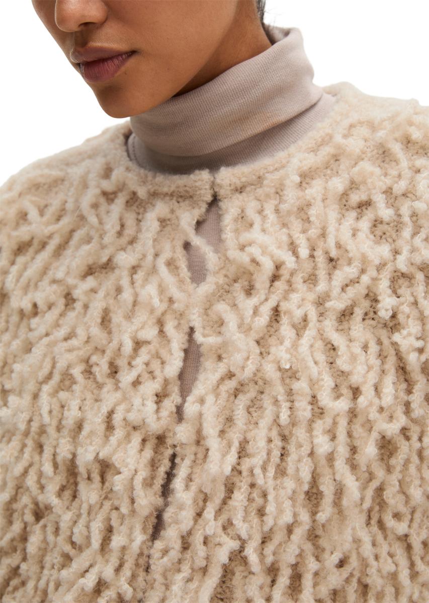 Damen Fransen-Cardigan