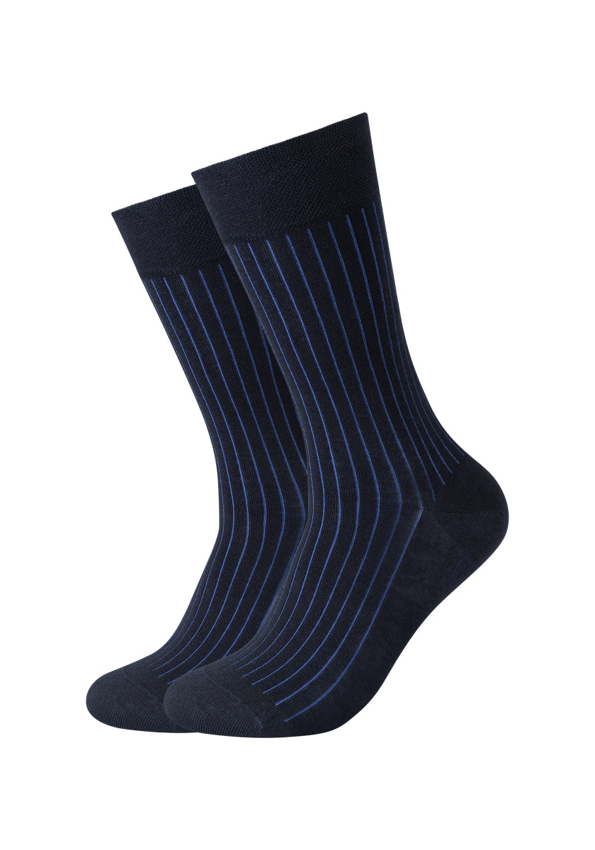 Men ca-soft shadow stripes Socks 2p