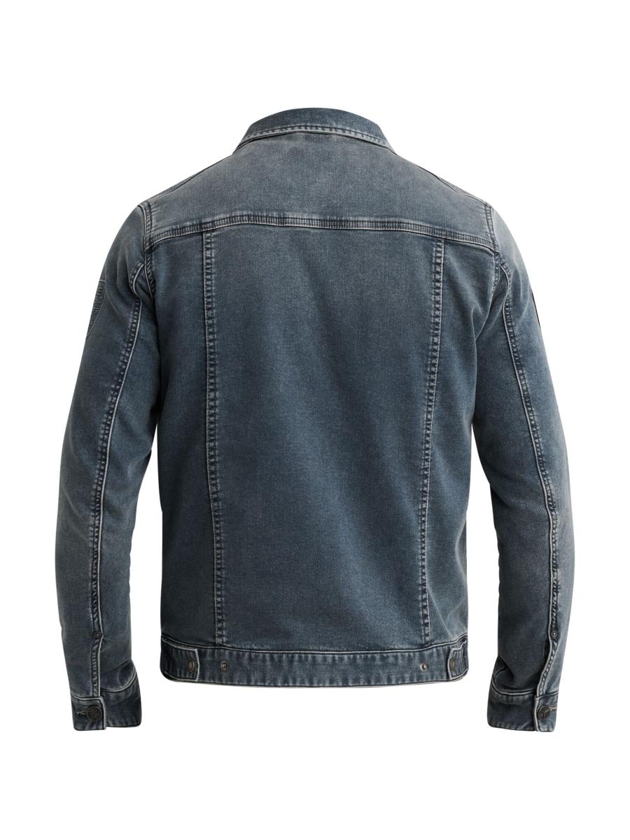 Herren Jeansjacke mit Knopfverschluss