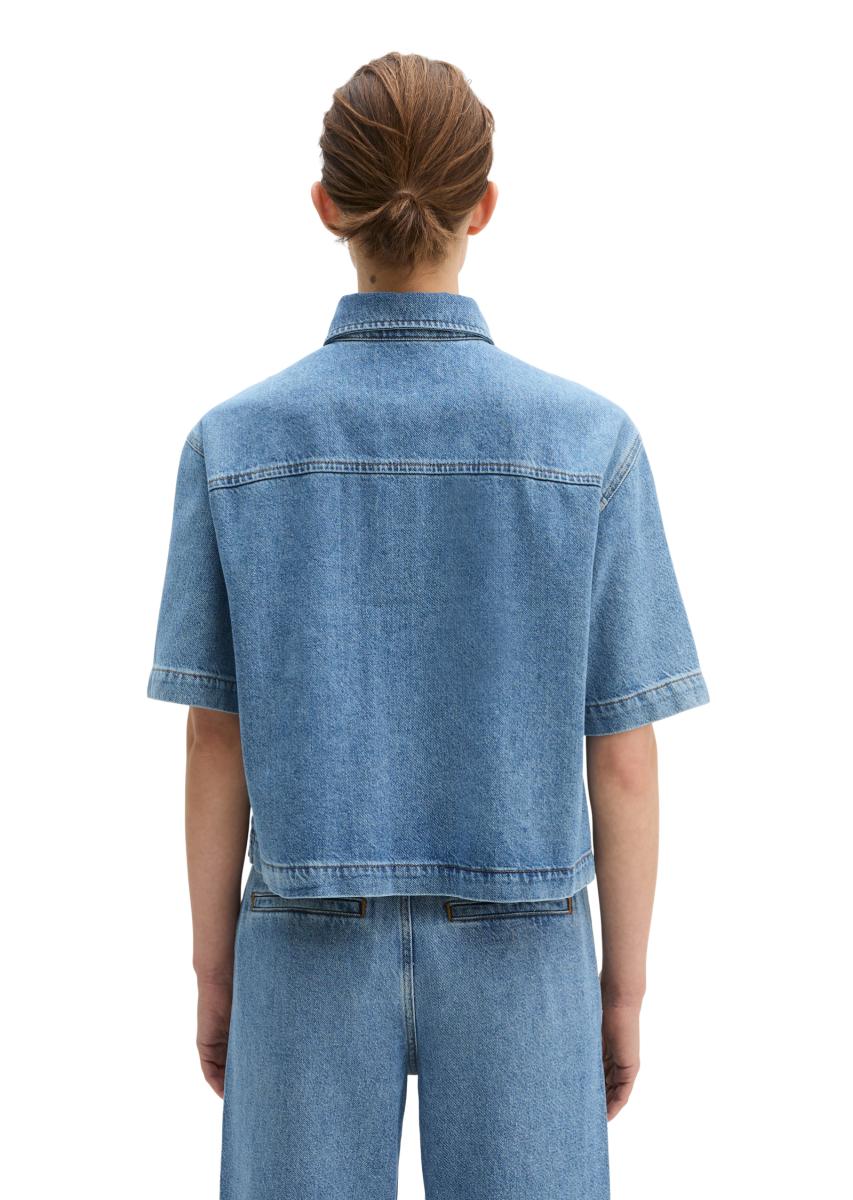 Jeansbluse