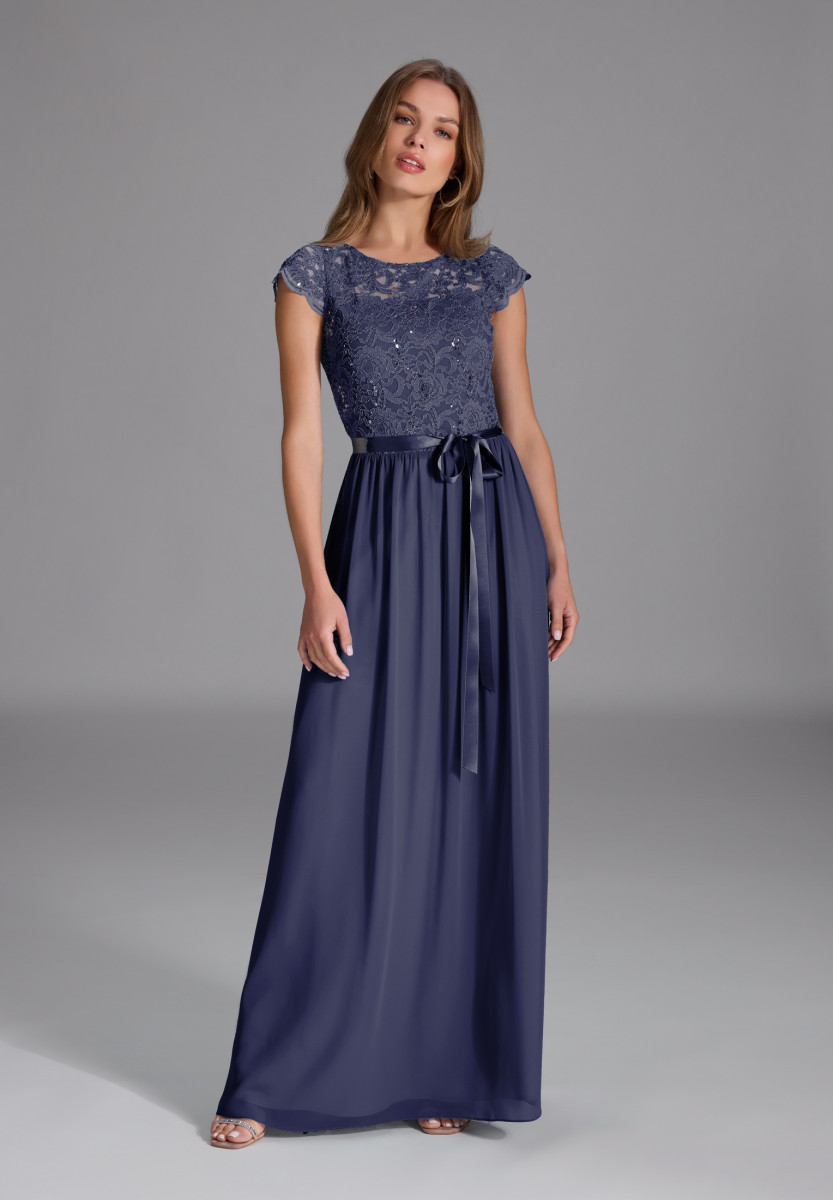 Abendkleid aus Chiffon