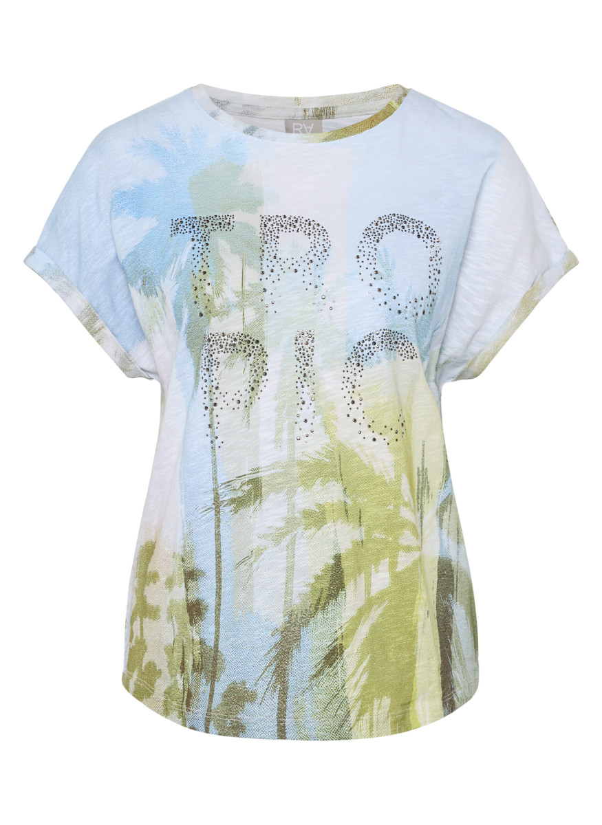 Damen T-Shirt Tropic Glam