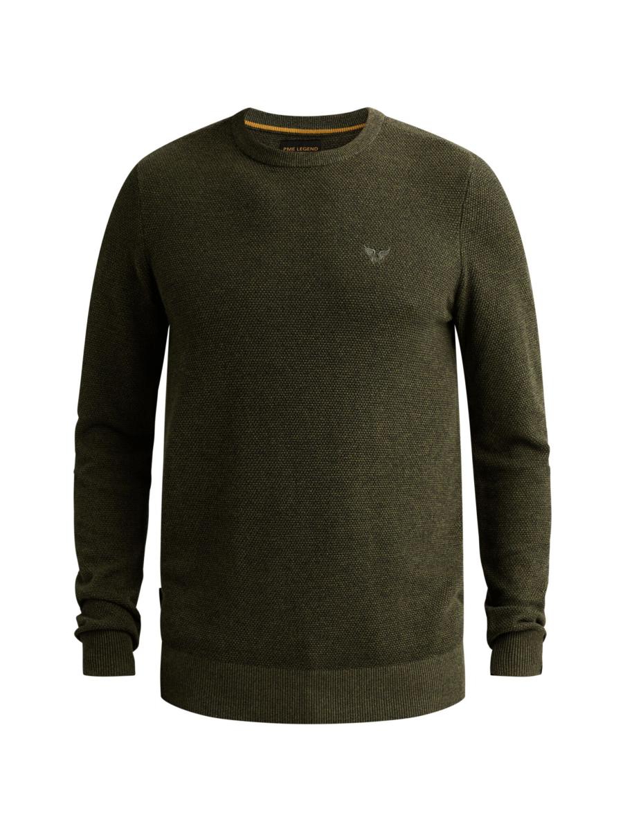 Herren Pullover mit Rundhalsausschnitt