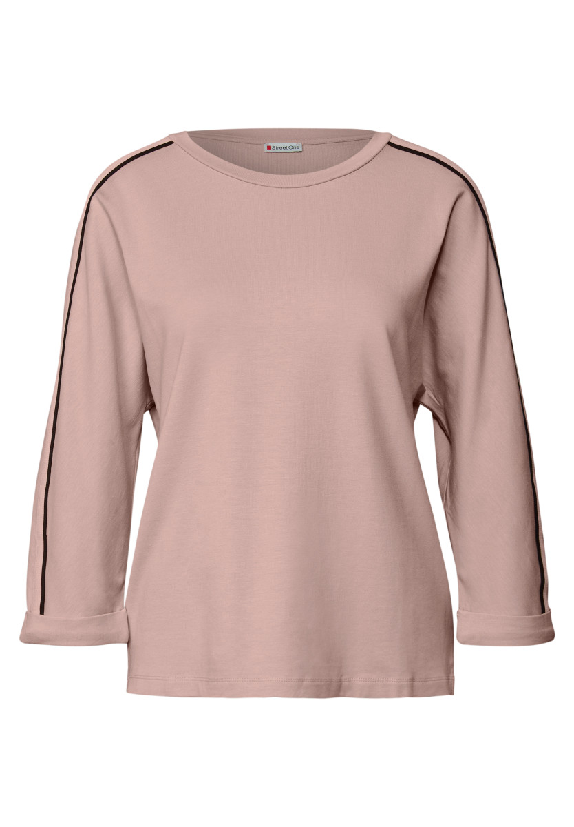 Damen Shirt mit Galonstreifen