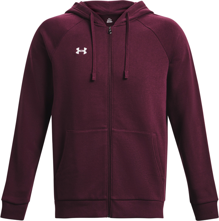 Herren UA Rival Fleece-Hoodie mit durchgehendem Zip