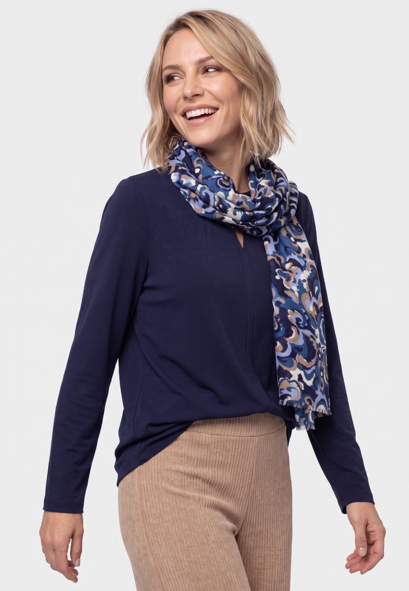 Damen Schal Scarf Woven