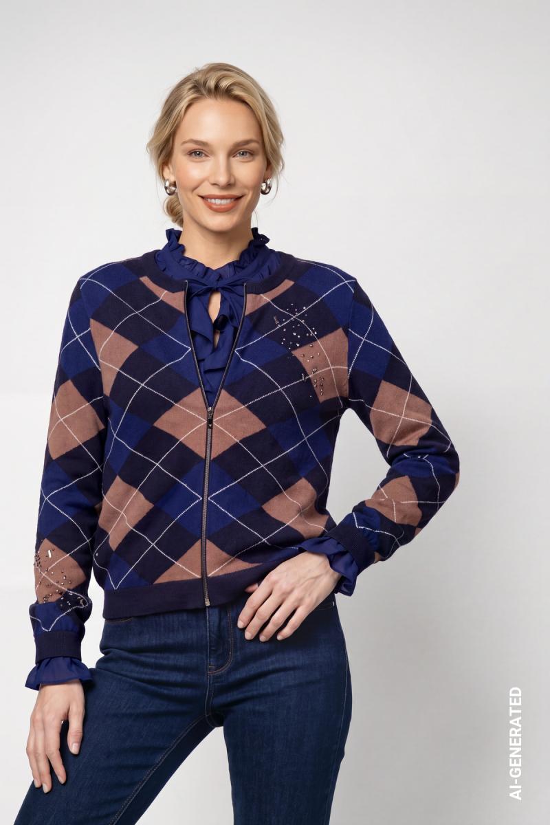 Damen Strickjacke