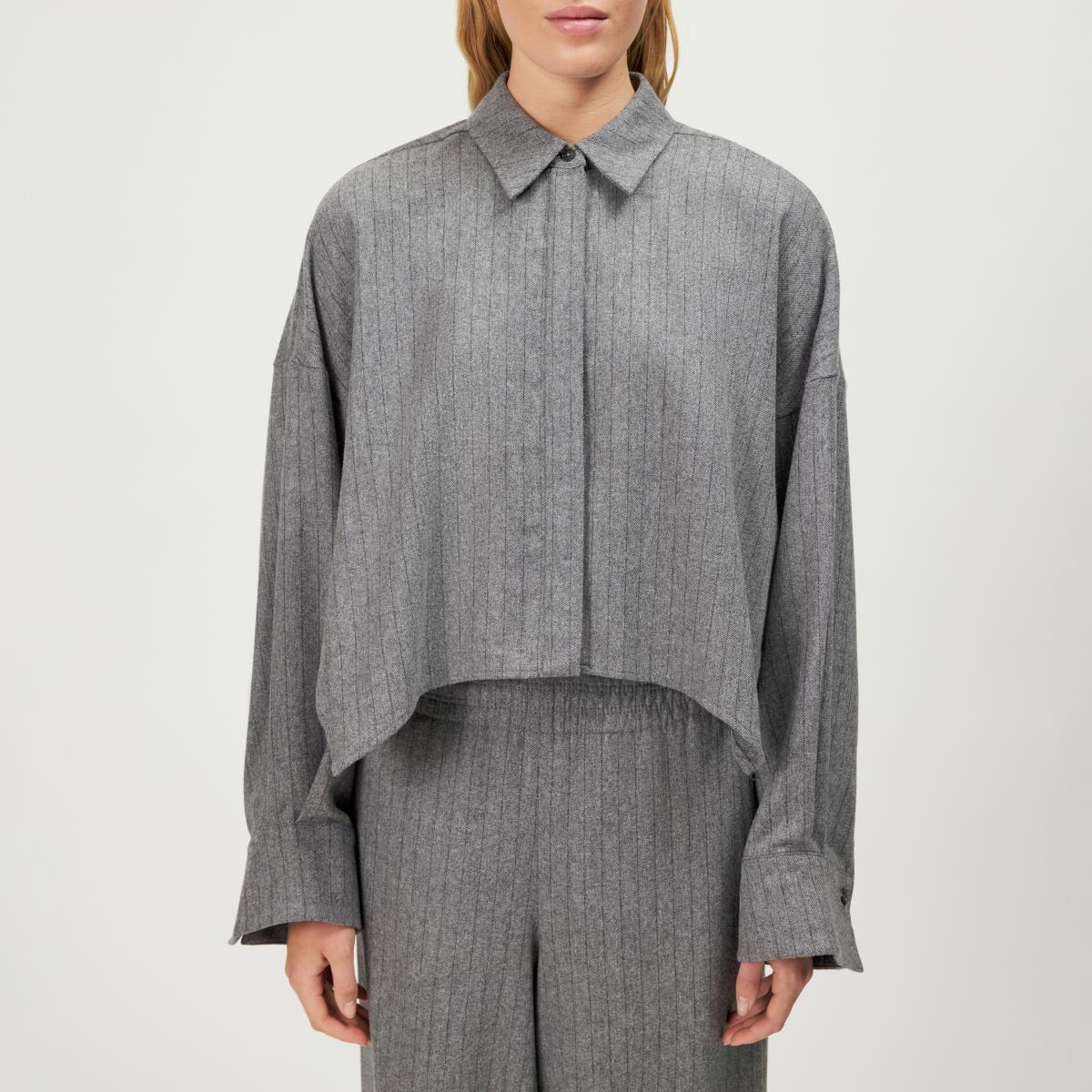 Kurze Oversized-Bluse OSHIA