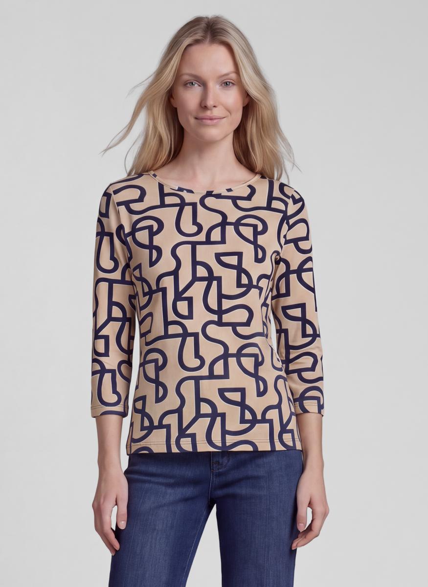 Damen Langarmshirt Checks Please