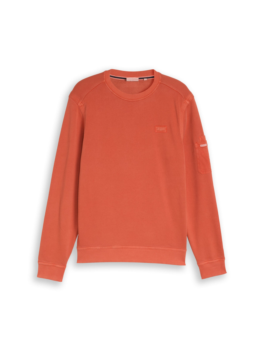 Herren Sweatshirt Mit Ärmeltasche