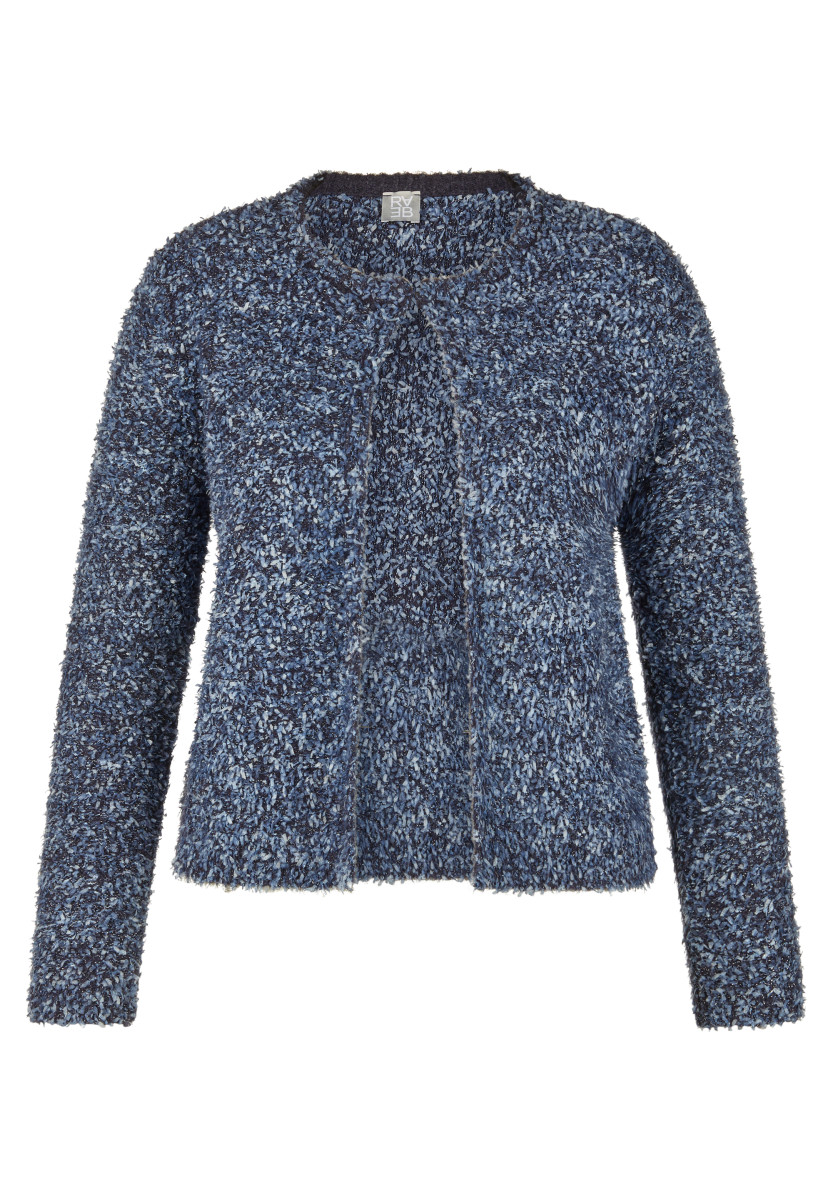 Damen Strickjacke Nordic Blue