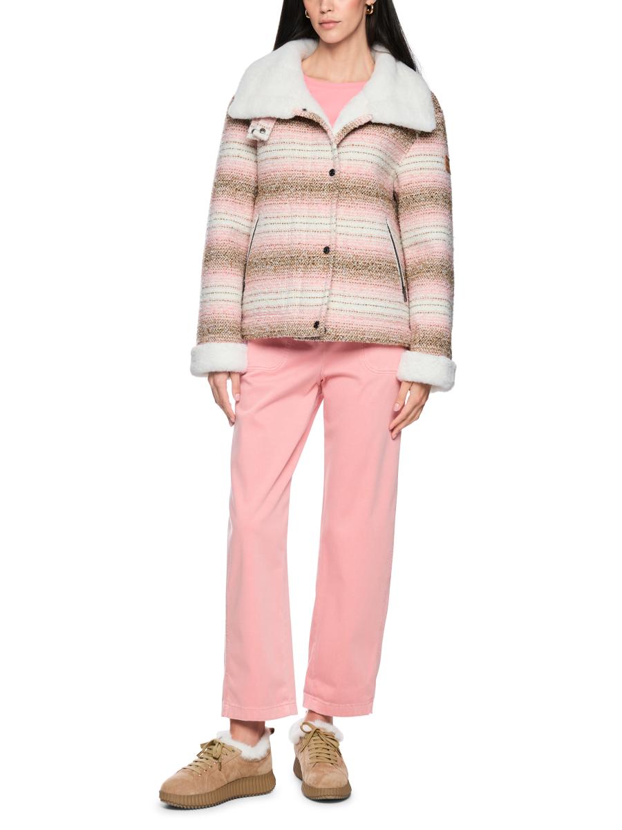 Damen Jacke mit Fun Fur