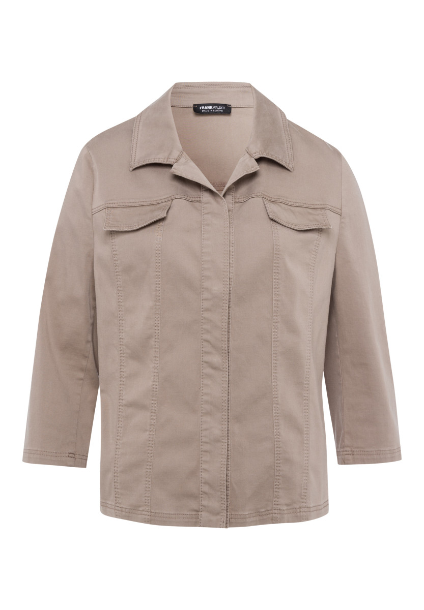 Damen Blazer mit verdeckten Druckkknöpfen