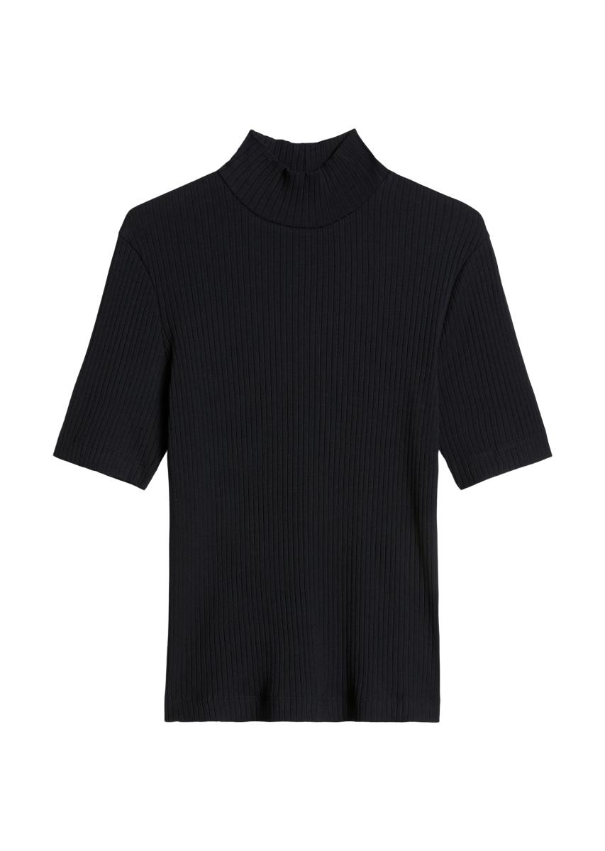 Damen Ripp-Jersey-T-Shirt