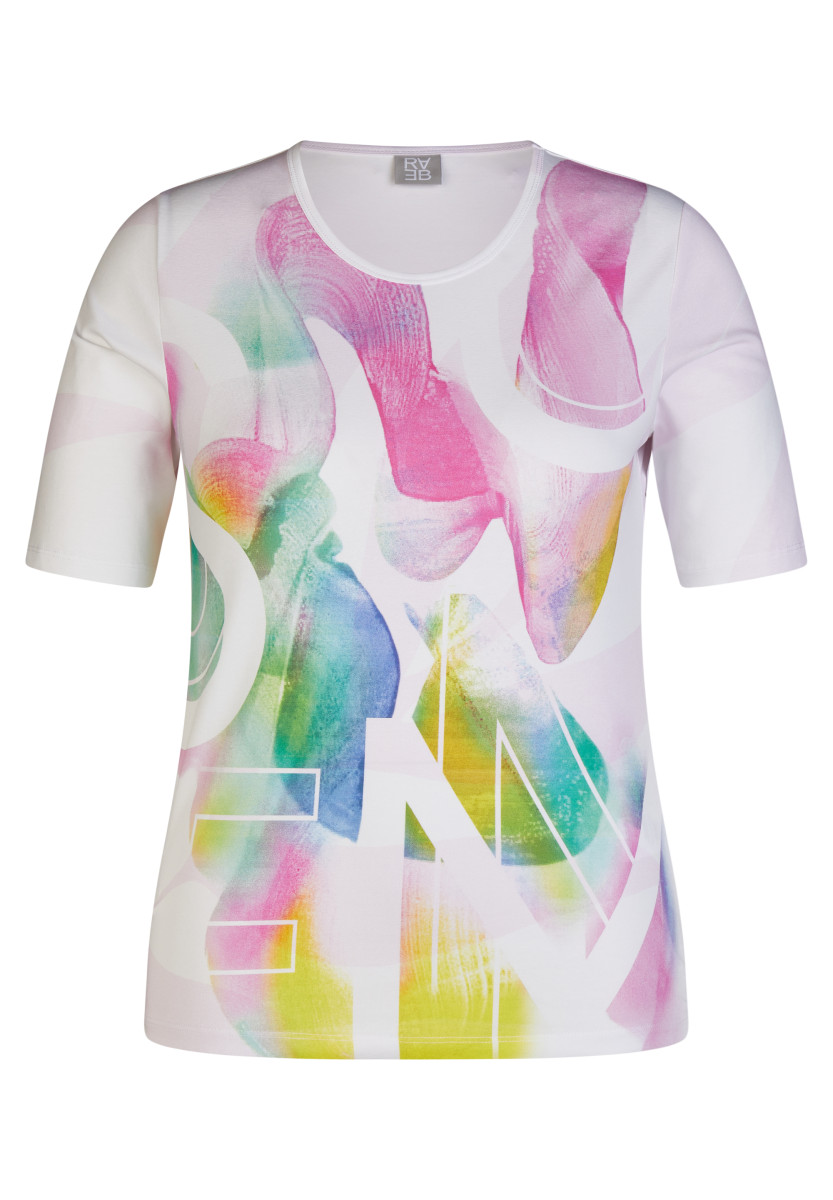 Damen T-Shirt Colour Clash