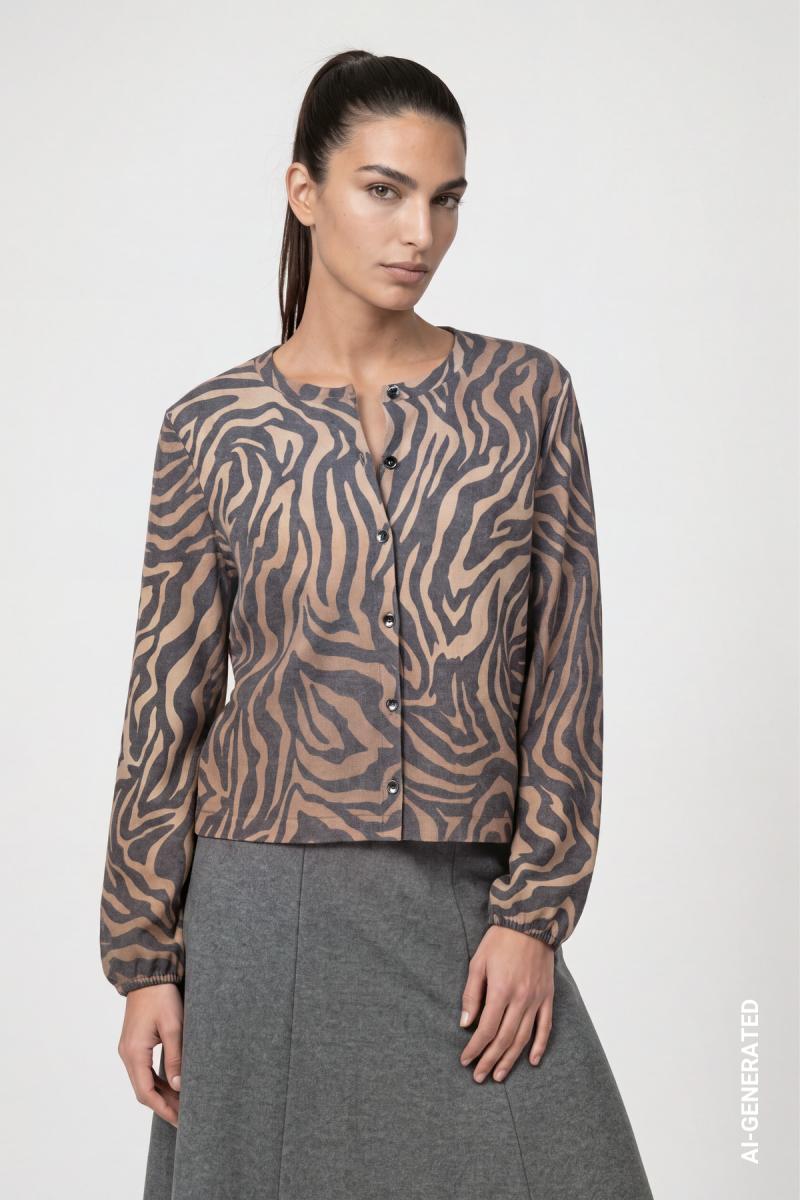 Damen Strickjacke