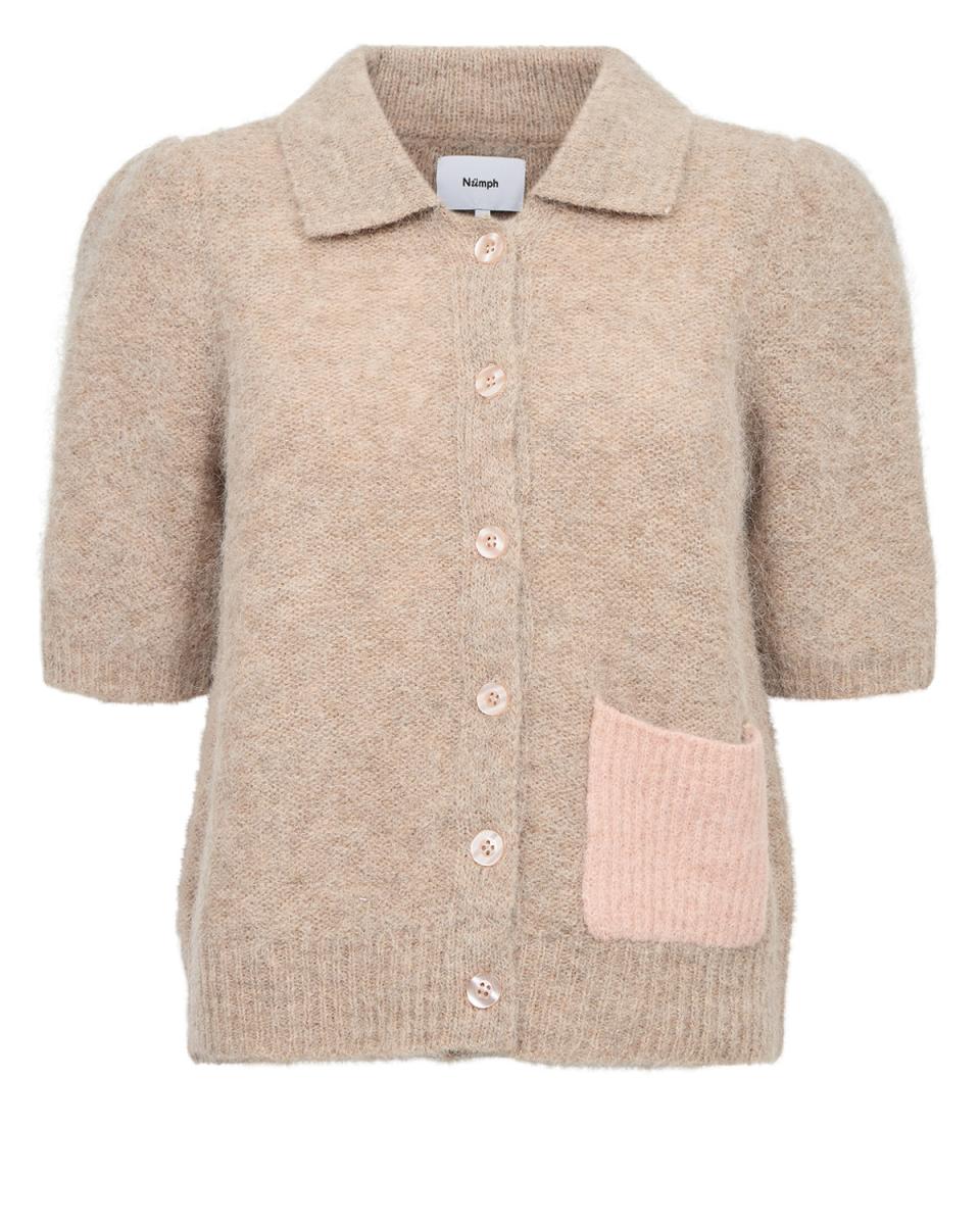 Damen Kurzarm-Strickjacke Nusalia