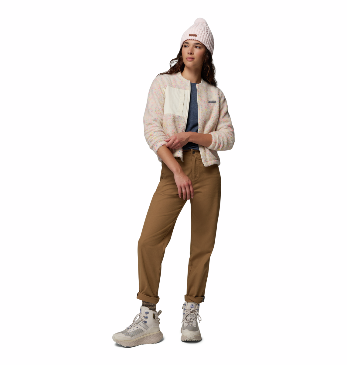 Damen Fleece-Jacke Stellar Path