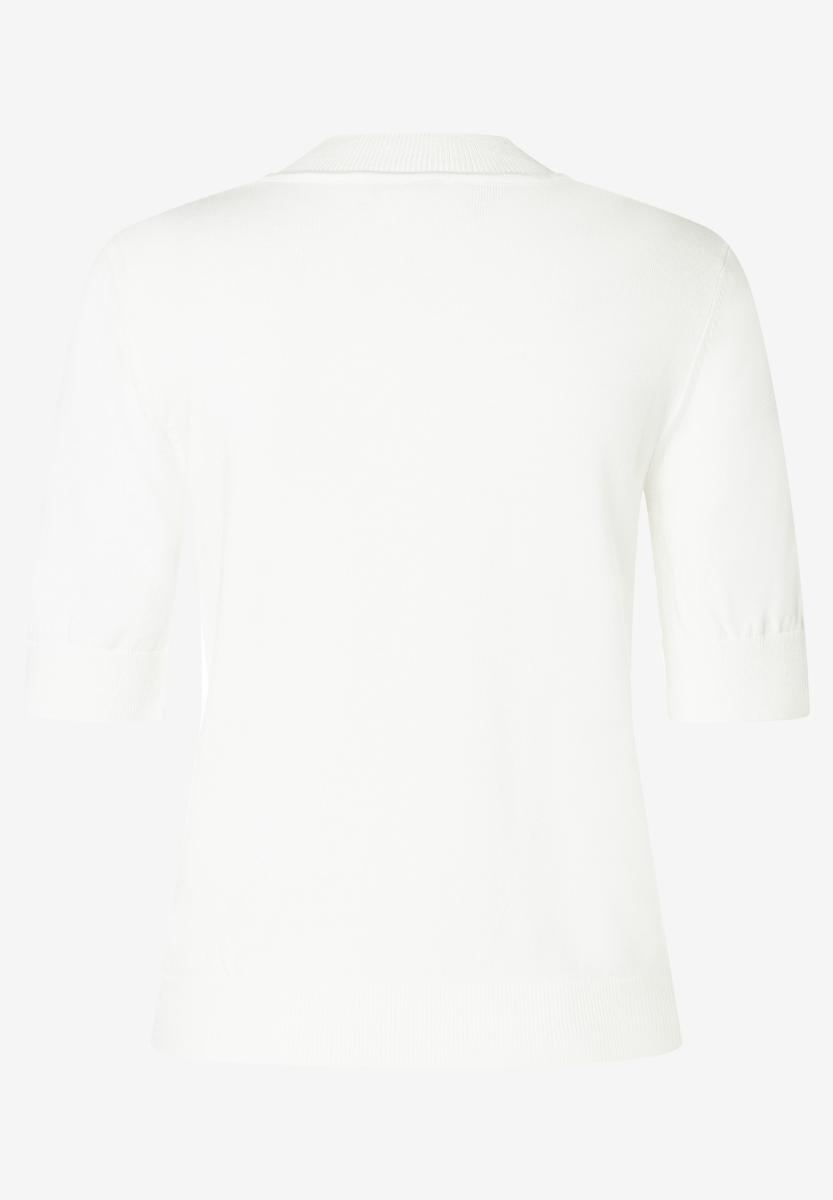 Damen Rollkragen-Pullover Mit Kurzen Ärmeln