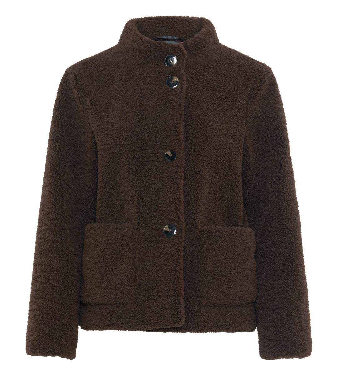 Damen Webpelzjacke