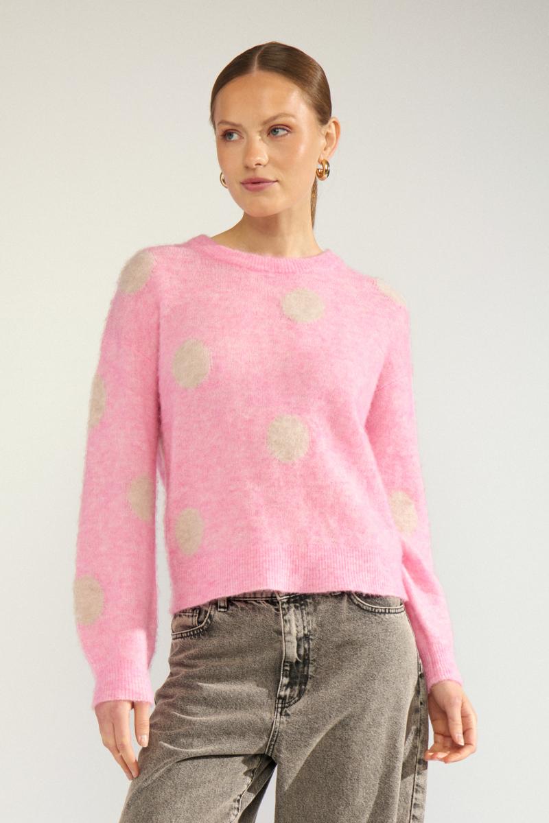 Damen Pullover Nusuri Dot