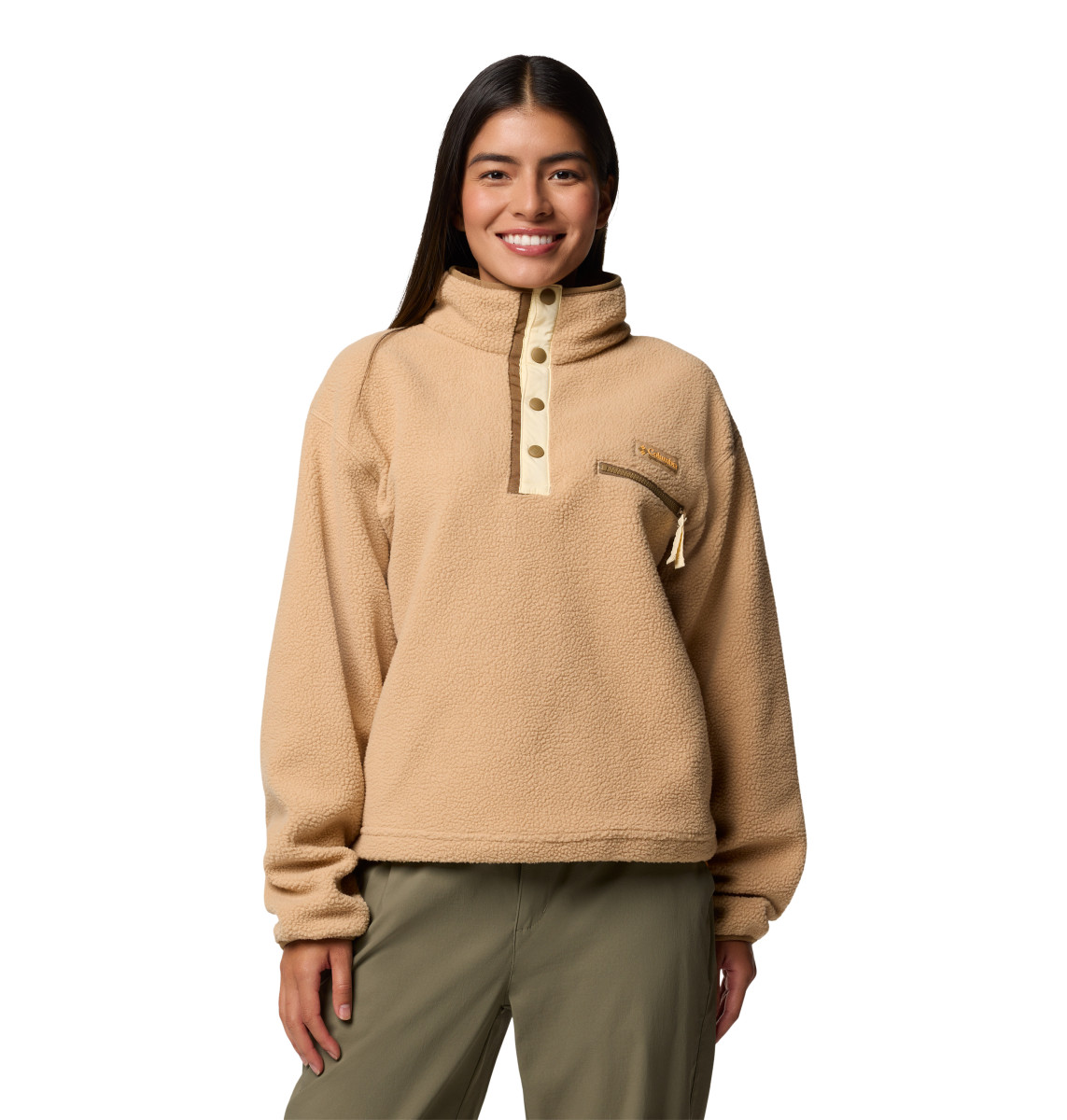 Damen Half-Snap-Fleece Helvetia II