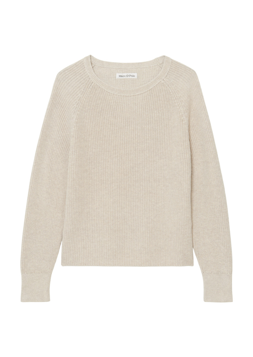 Damen Rundhals-Strickpullover