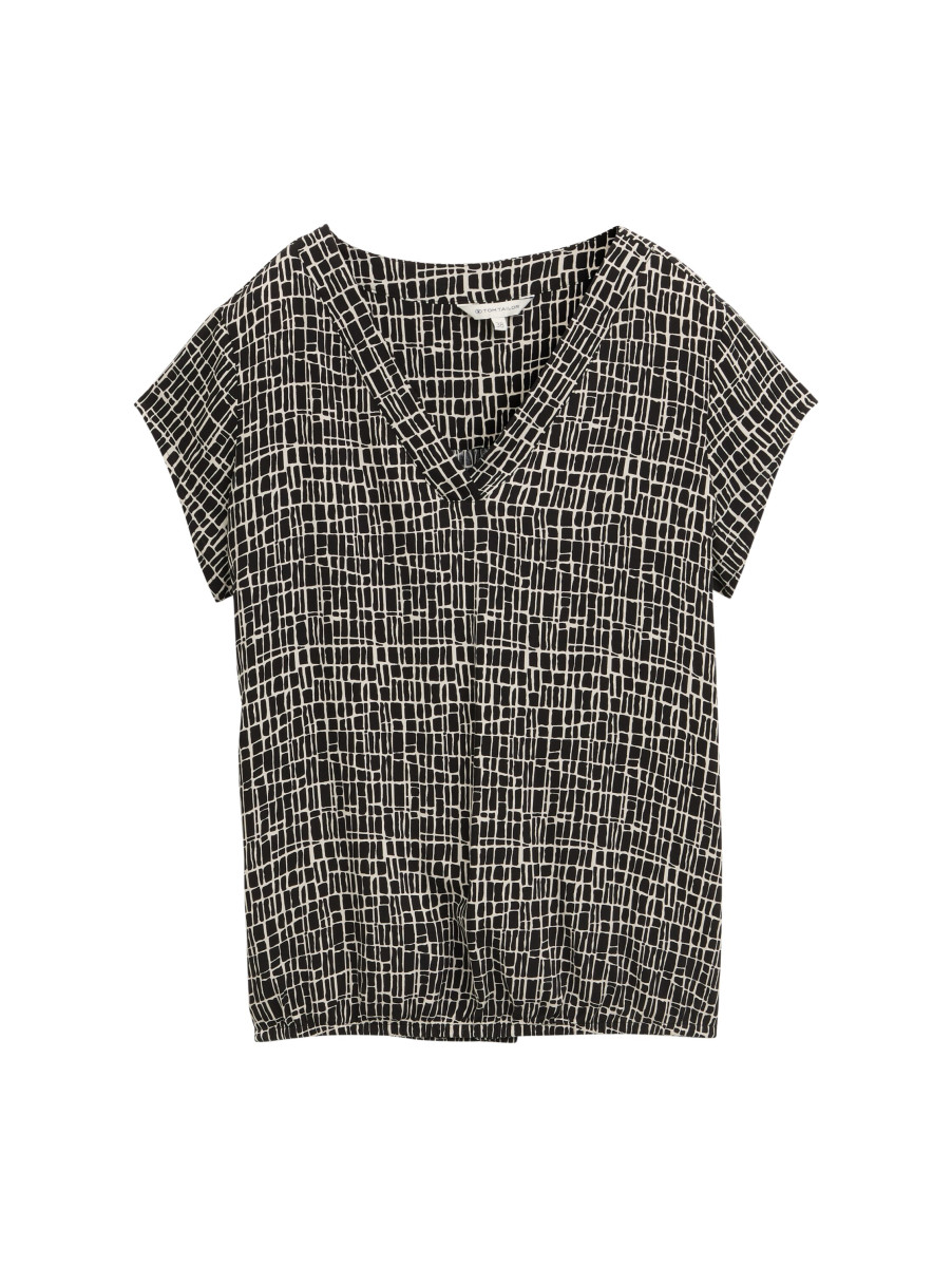 Bluse mit Muster