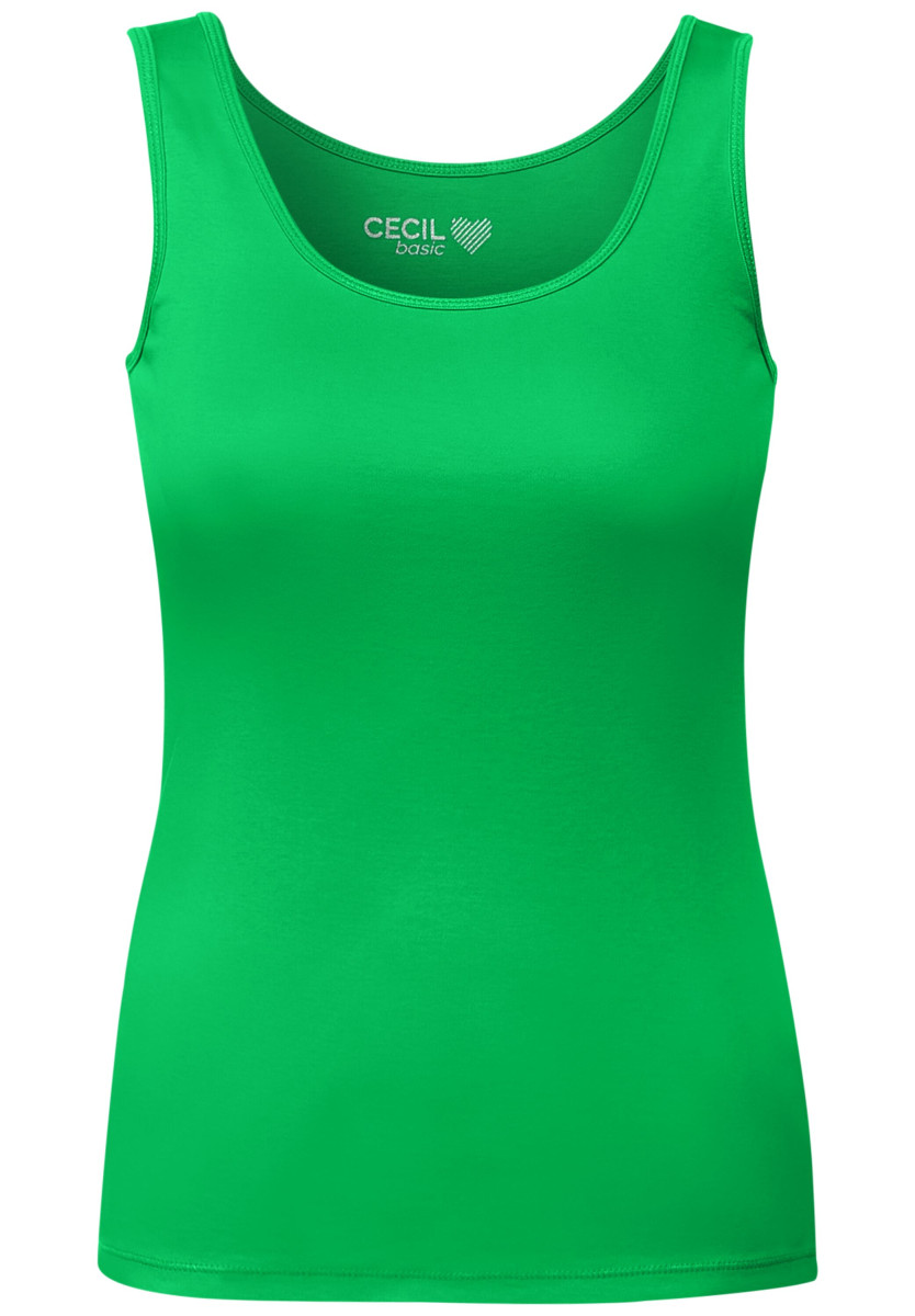 Damen Top in Unifarbe