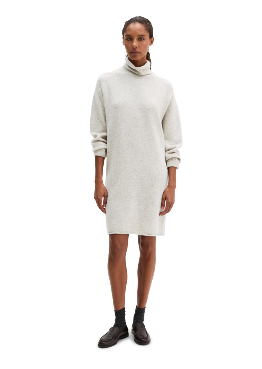 Tweed-Strickkleid