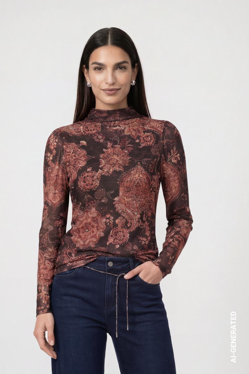 Damen Langarmshirt